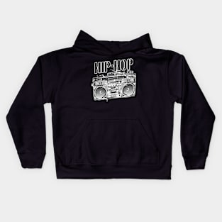 Hip Hop Never Die - WC Kids Hoodie